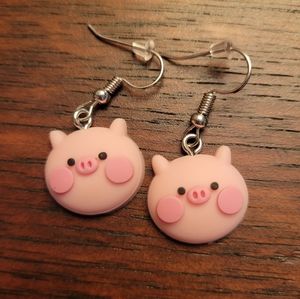 Piggy Pig Earrings NEW